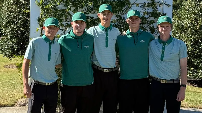 Bergman Cruises Into Top Three Individually, No. 7 Men's Golf "B-Team" Ranks Out T-5th at The Melee