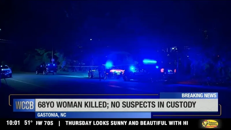 Gastonia Police investigating after shooting death of 68-year-old woman