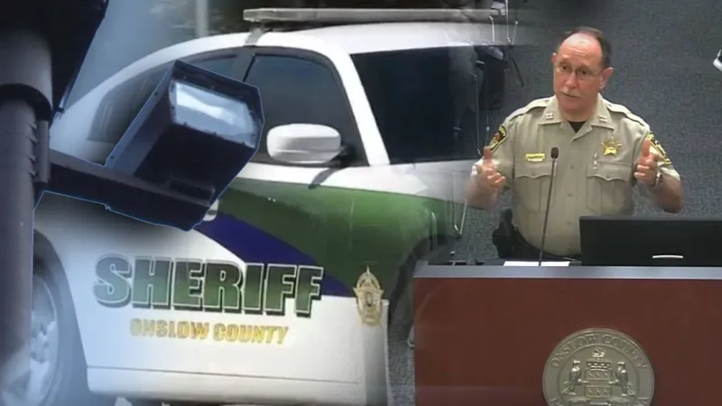 Onslow sheriff says stationary license plate reader cameras will be removed