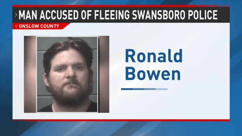 67 mph in 35 zone: Hubert man jailed after alleged chase on stolen motorcycle