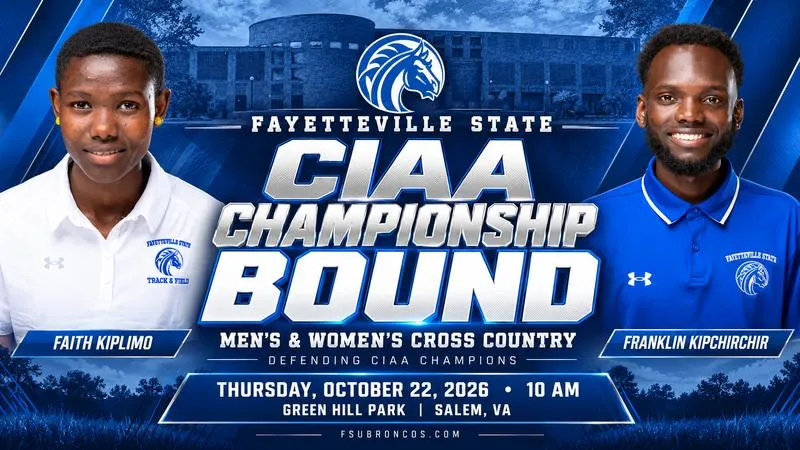 Broncos Set Sights on CIAA Cross Country Championships