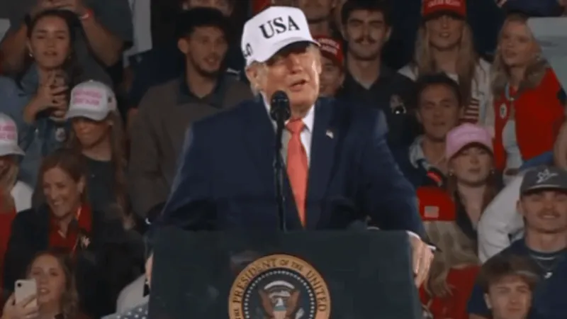 Trump rallies Republicans in Greenville, criticizes Cooper ahead of midterms