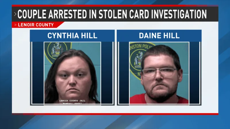 Duo arrested in Kinston financial card theft investigation