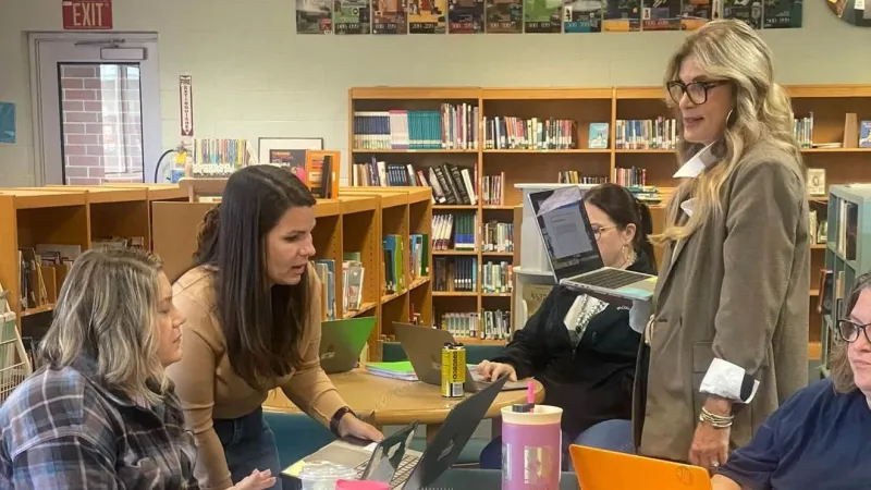 Comfort Elementary teachers attend AI professional development