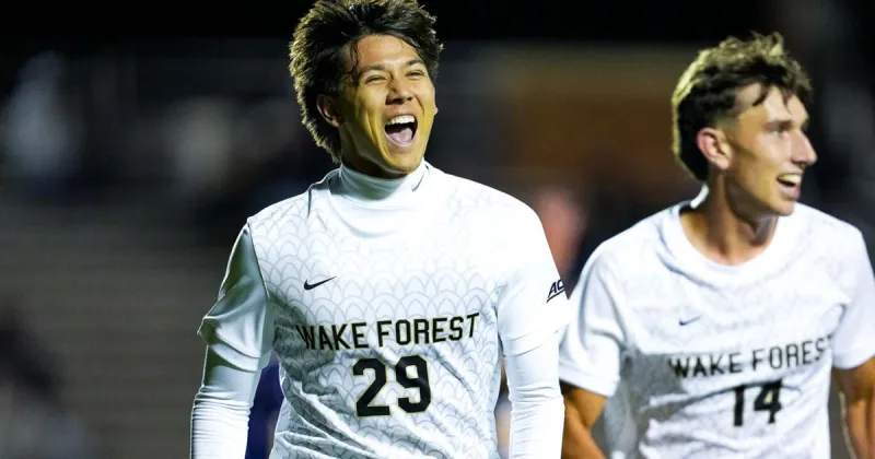 Wake Forest men's soccer team rolls to 5-0 win over Queens