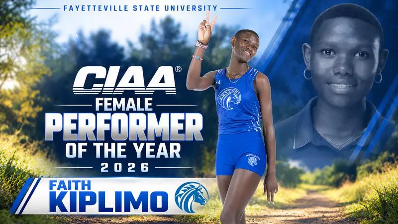Faith Kiplimo Repeats as CIAA Cross Country Female Performer of the Year