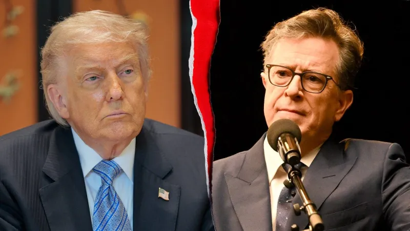 Trump was 'personally involved' in canceling Stephen Colbert, longtime late night reporter claims