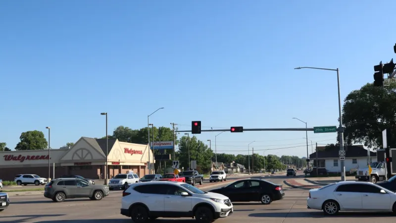 25th St. and 2nd Ave. traffic signal repair