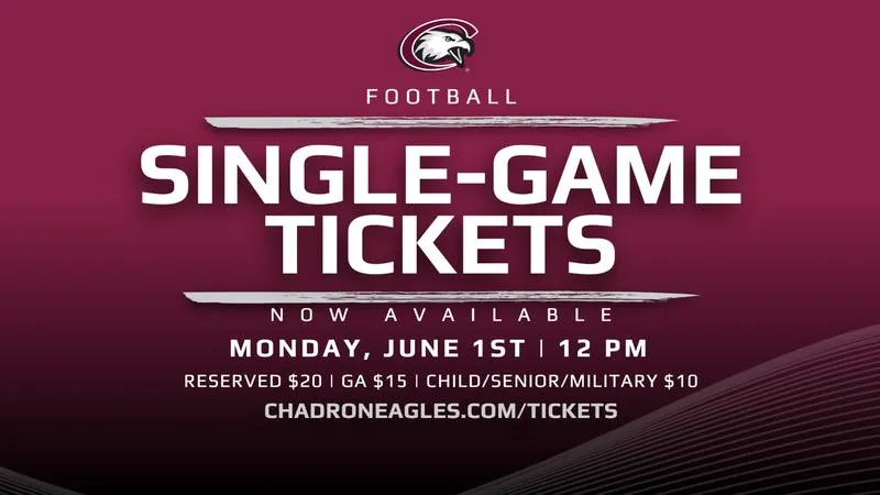Football Single-Game Tickets on Sale Monday