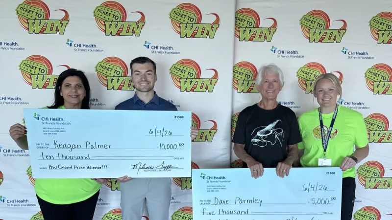 CHI Health St. Francis announces winner of $10,000 Ticket to Win