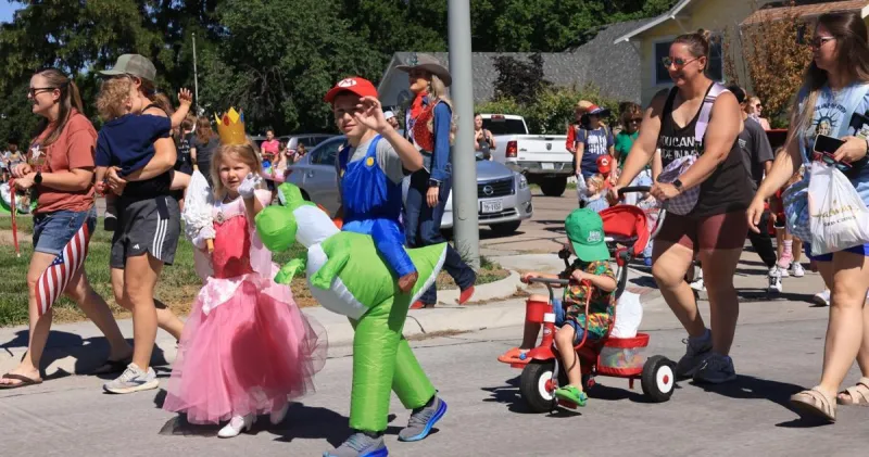 Annual Nebraskaland Days kids parade brings out the costumes