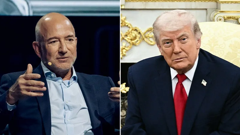 Jeff Bezos reportedly told Trump the Washington Post was his 'worst investment' before staff cuts