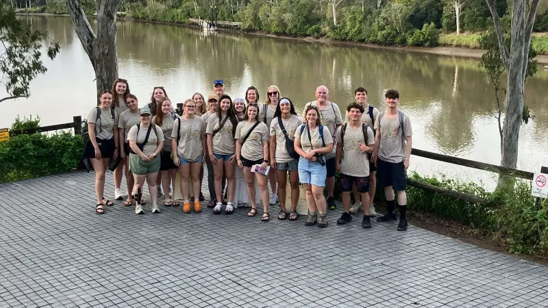 Concordia Nebraska students explore Australia