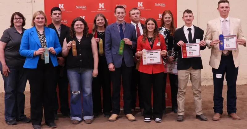 Colfax County 4-H youth recognized at livestock judging contest