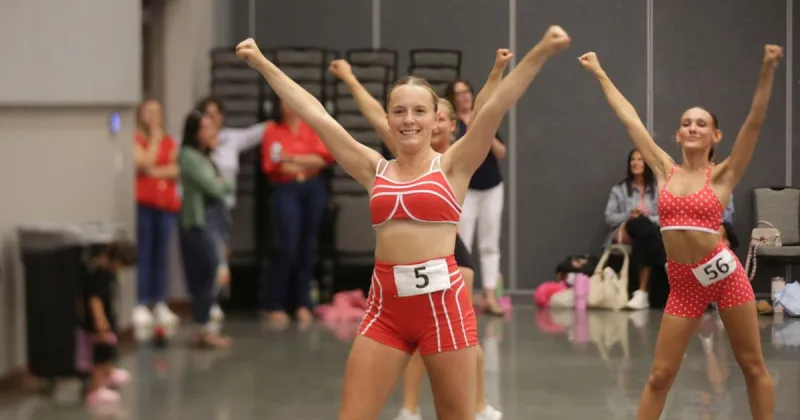 Photos: UNL Scarlet dance team clinic in York