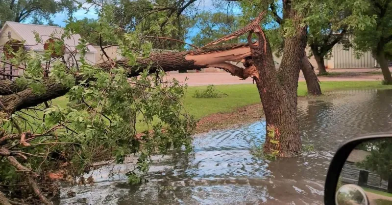 Wood River got 4.6 inches of rain Saturday; Loup City and Cairo also received 4+ inches
