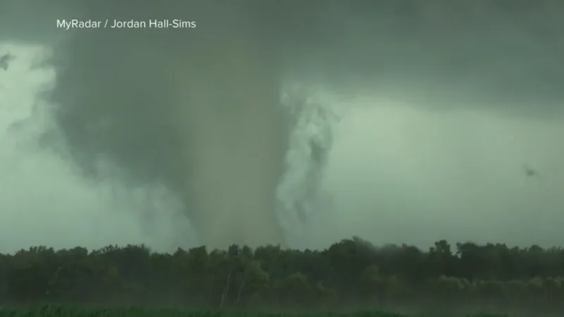 Severe storms in the Northeast after deadly tornado outbreak in the Midwest