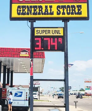 Gas prices continue to fall, outlook unsettled