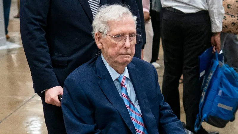 Mitch McConnell will not vote in the Senate this week as recovery from hospitalization continues