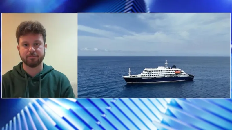 Travel blogger documents journey on cruise ship with hantavirus outbreak
