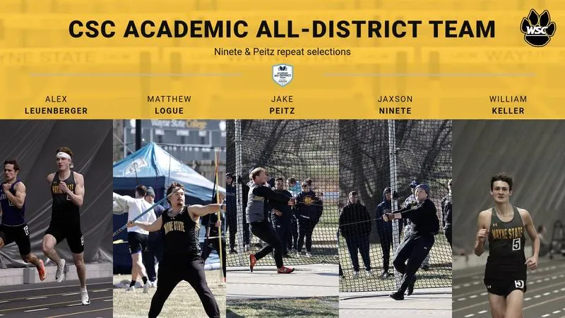 CSC Academic All-District Men's Track & Field/Cross Country Team honors handed out to five Wildcats