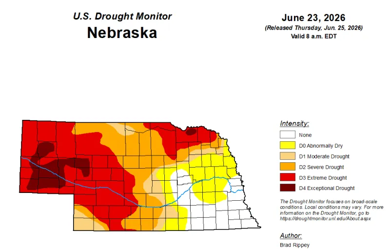 Drought conditions fully removed in counties north and east of the Tri-Cities