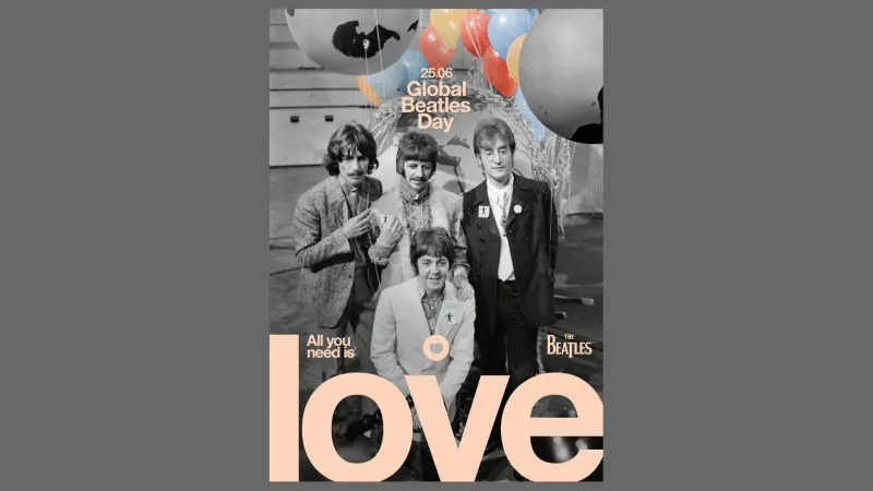 The Beatles release iconic 'All You Need is Love' performance for Global Beatles Day