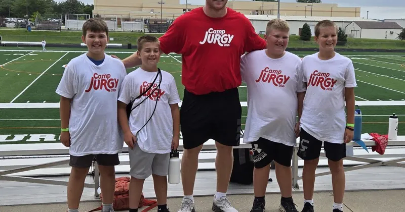 Jurgens tells campers to 'dream as big as they want'