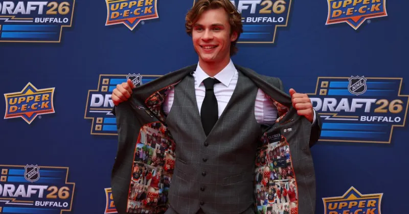 Gavin McKenna taken first overall in NHL Draft by Toronto Maple Leafs