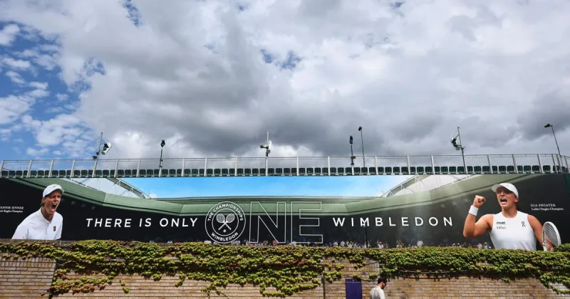 Top seeds working out issues entering play at Wimbledon