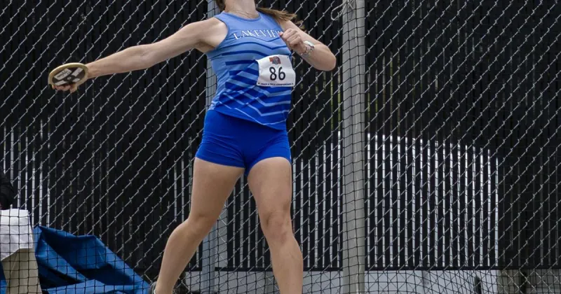 Lakeview grad competes nationally in the discus