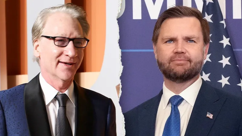 WATCH: Bill Maher says Vance interview critics wouldn't be happy unless he 'punched him in the nose'