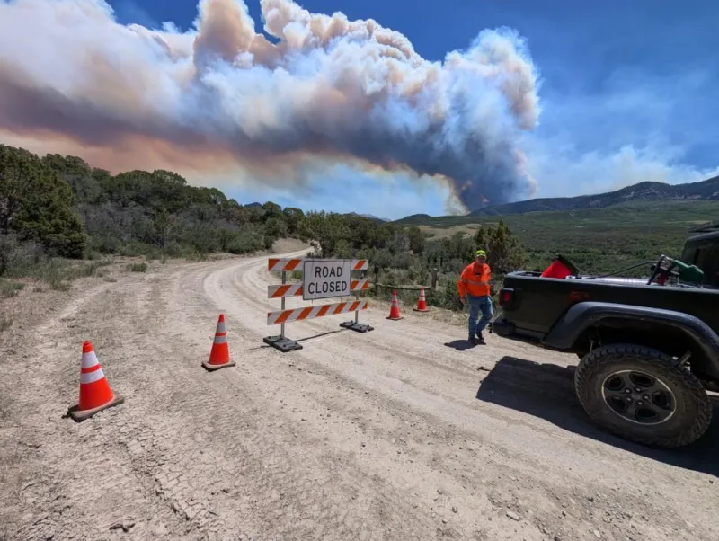 Wildfires are spreading quickly in Colorado's drought-stricken mountains as demand for firefighting resources tightens nationwide