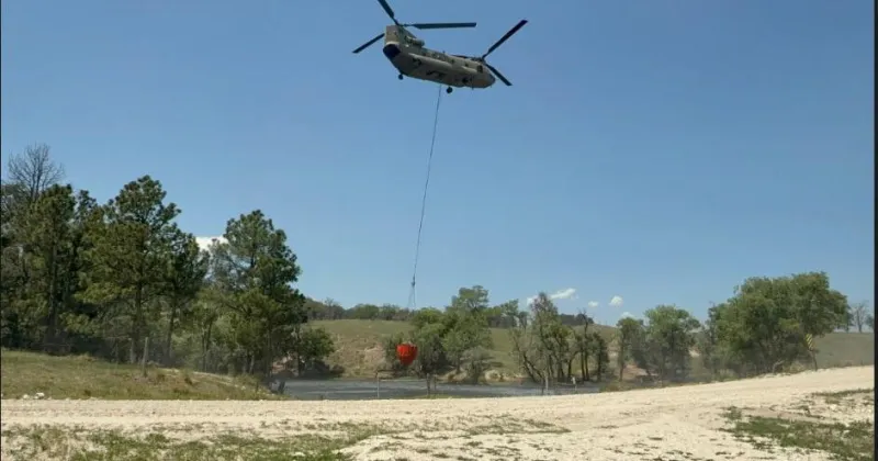 Nebraska team takes over management of Log Road Fire near Harrison