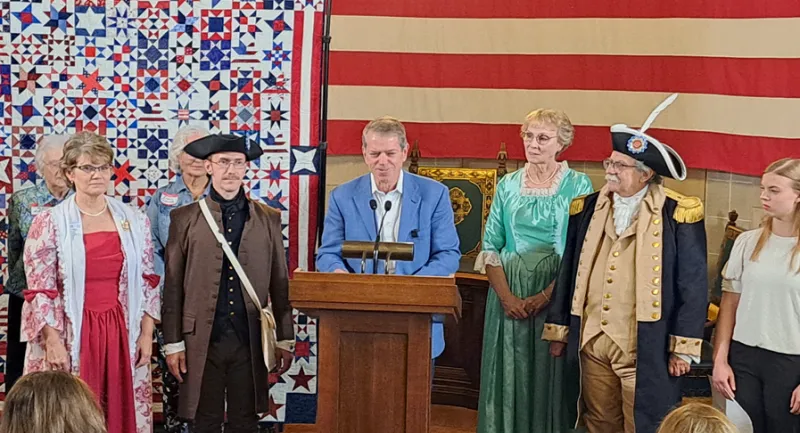 Capitol Display Honors America's 250th Anniversary