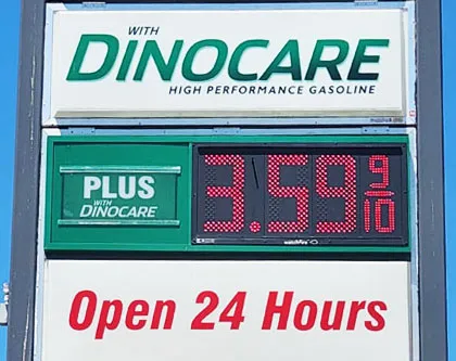 Oil shipments up, gas prices down again