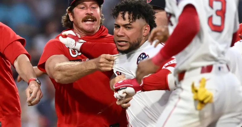 Red Sox' Willson Contreras among four players suspended for role in brawl