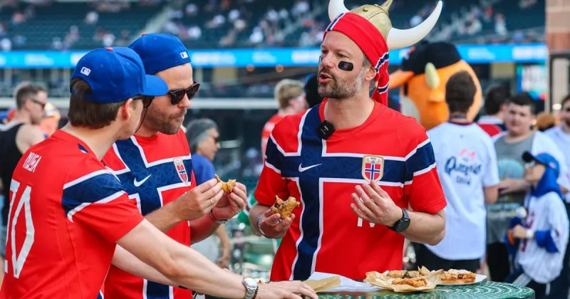 Across the parking lot from the World Cup, baseball beckons