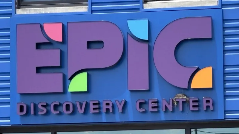 Baylor Scheierman at EPIC Discovery Center for community meet-and-greet on July 7