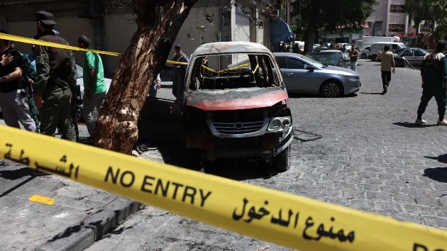 Explosions reported in Damascus amid Macron's visit to Syria, state media says