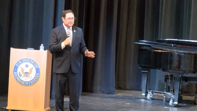 Nebraska Rep. Mike Flood faces frustrated constituents at second town hall of year