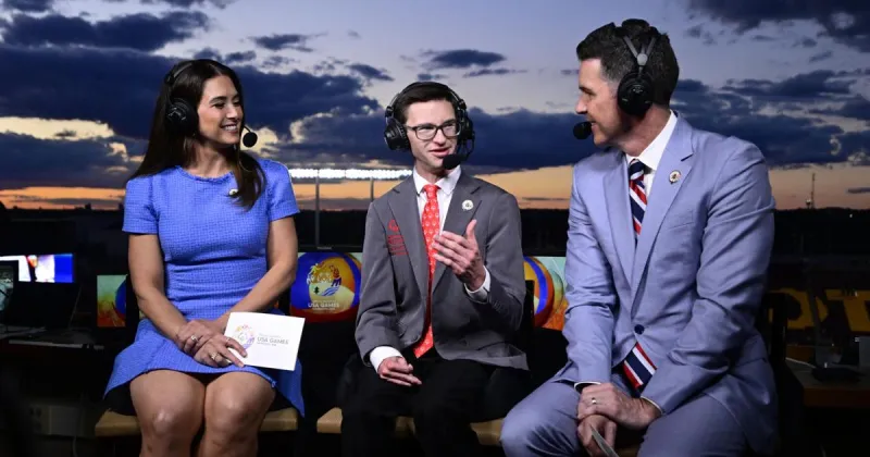 From driveway hoops to ESPN: Lincoln man pitches in for Special Olympics broadcast