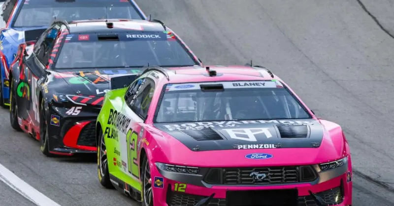 Ryan Blaney emerges from rain-soaked Georgia race with OT win