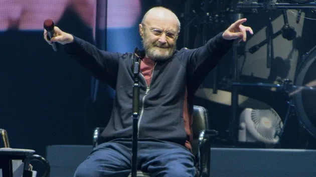 Phil Collins ready for 'interesting' experience running into Oasis at the Rock & Roll Hall of Fame