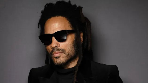 Lenny Kravitz has a good reason for working out in leather pants