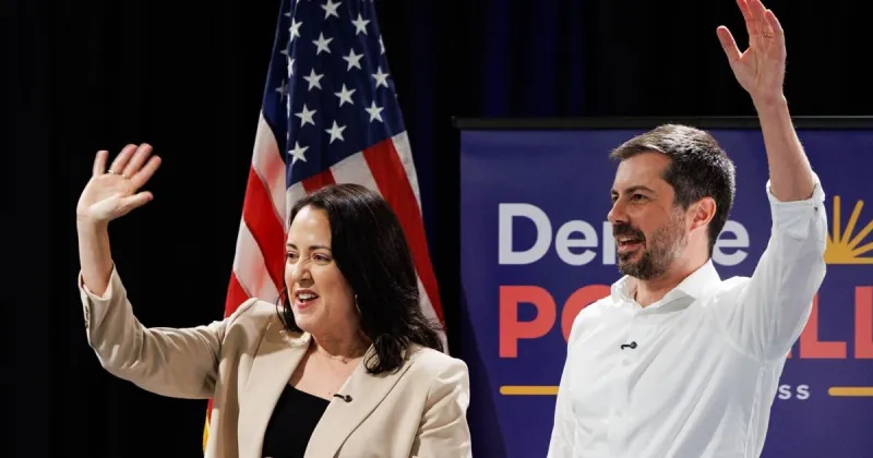 Pete Buttigieg backs Denise Powell at Omaha rally targeting open House seat