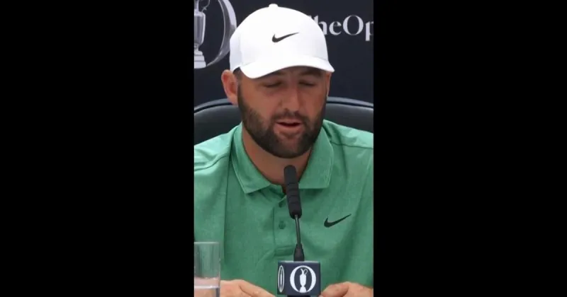 Scottie Scheffler uses spare time to prepare title defense at The Open