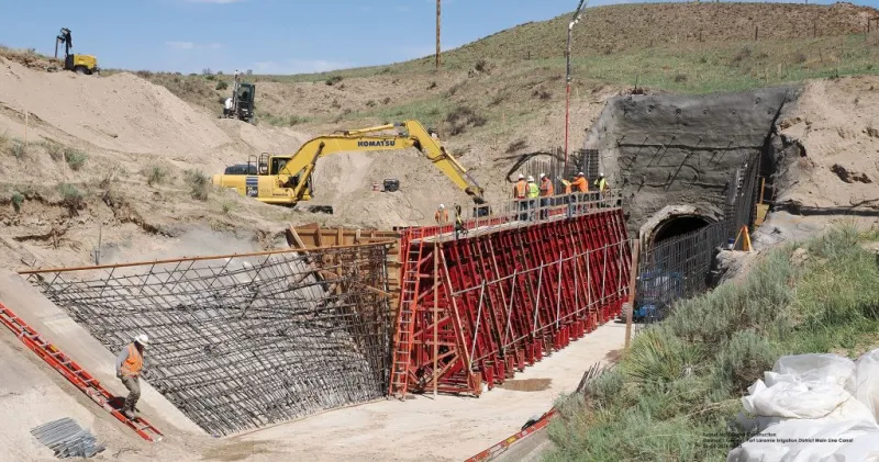 Update on the 2019 tunnel collapse and canal breach - tunnel No. 2 inlet and outlet