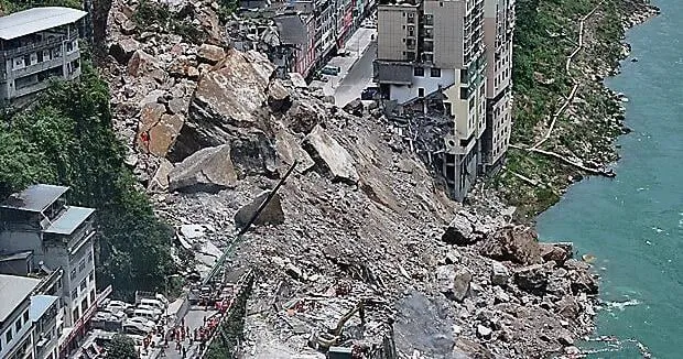 Landslide in China's Chongqing city kills at least 8 and leaves 34 missing