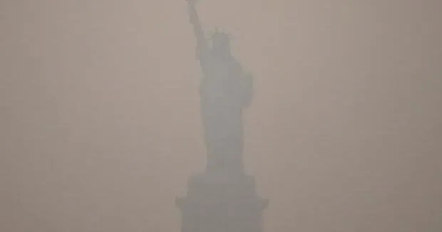 Wildfire smoke from Canada, Minnesota pushes farther into US, engulfs DC in haze